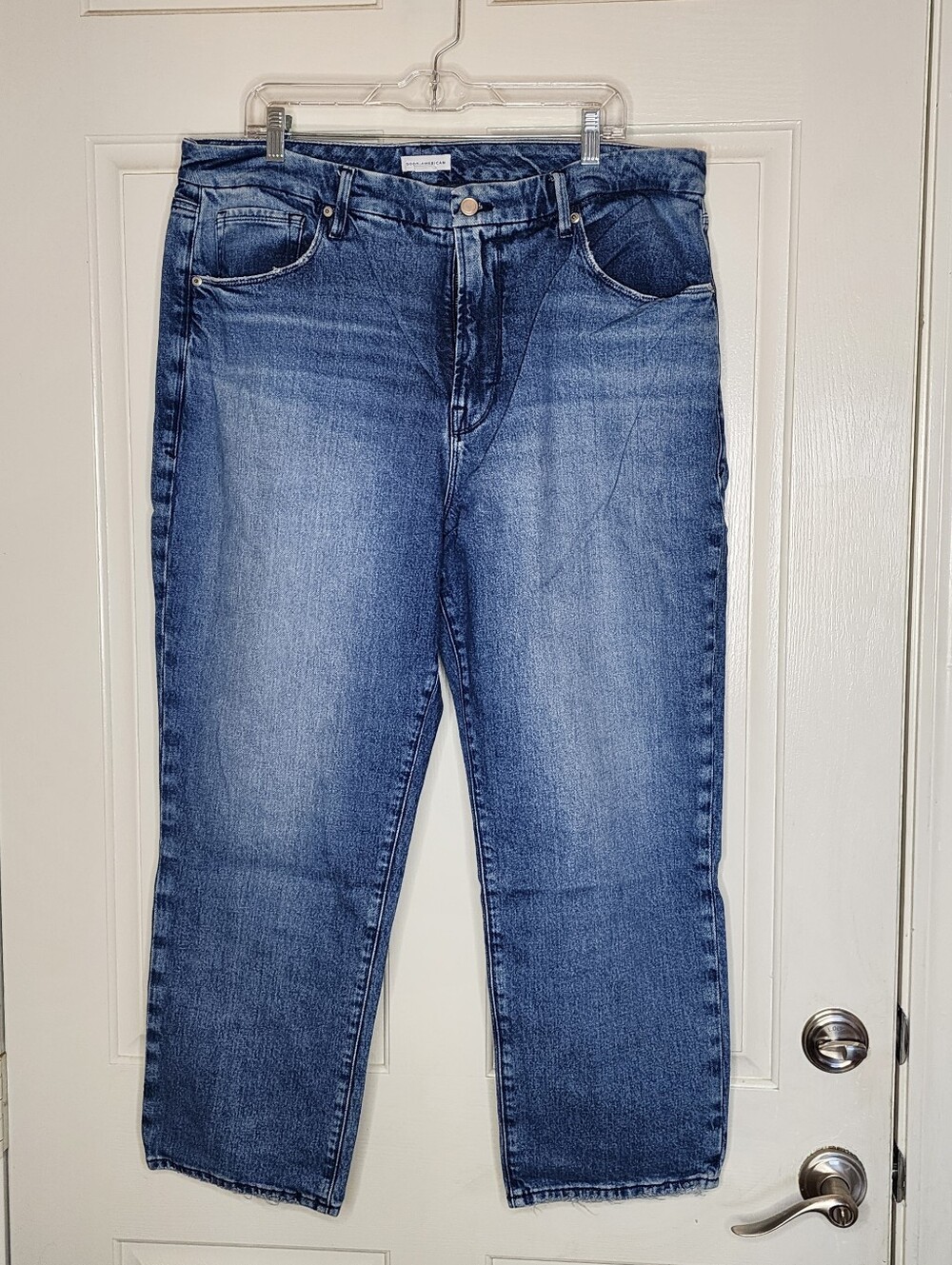 Good American Good Legs Straight Jeans | Size 16 | Like New!